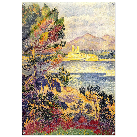Antibes, Morning - Henri-Edmond Cross Acrylic Print - 70x100 cm / 28x40″ inches