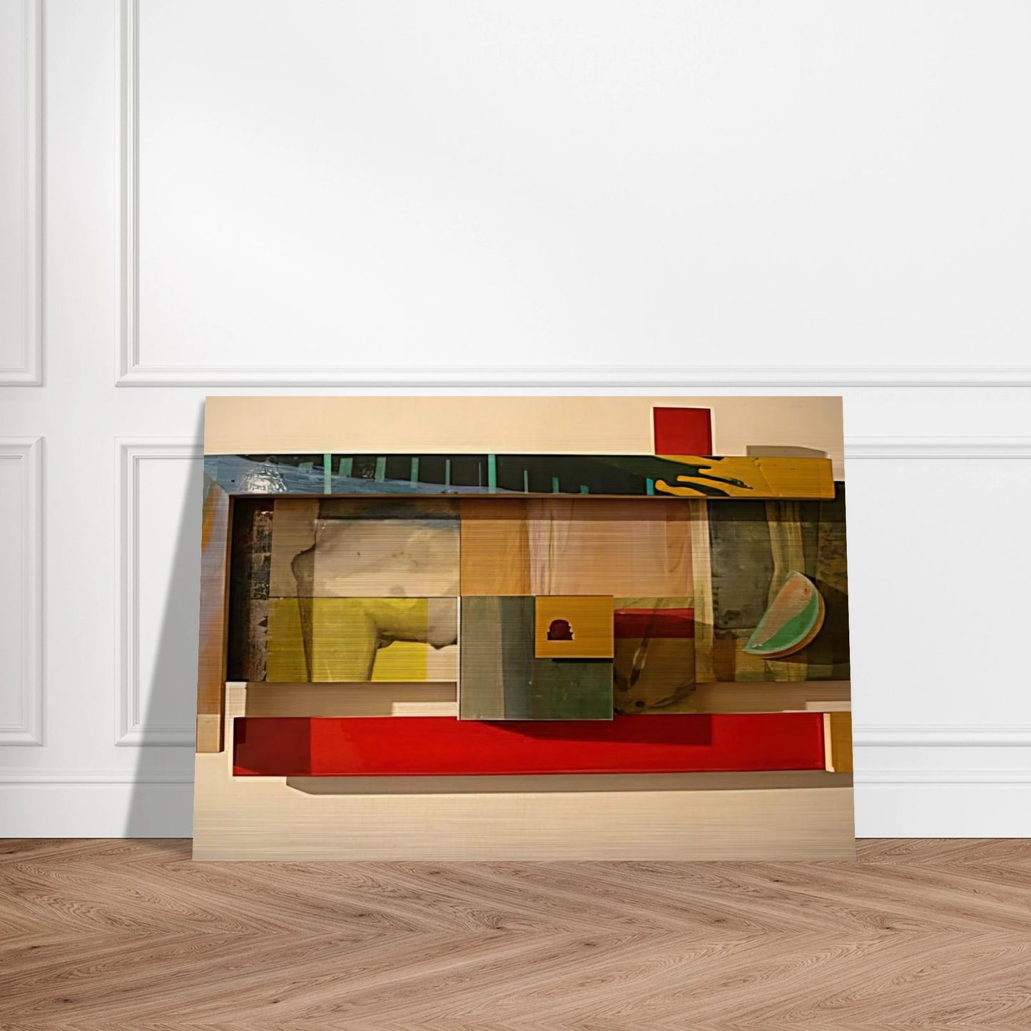 Horse - Sam Gilliam Brushed Aluminum Print - 70x100 cm / 28x40 inches | Sam Gilliam Aluminum Print | Sam Gilliam Prints