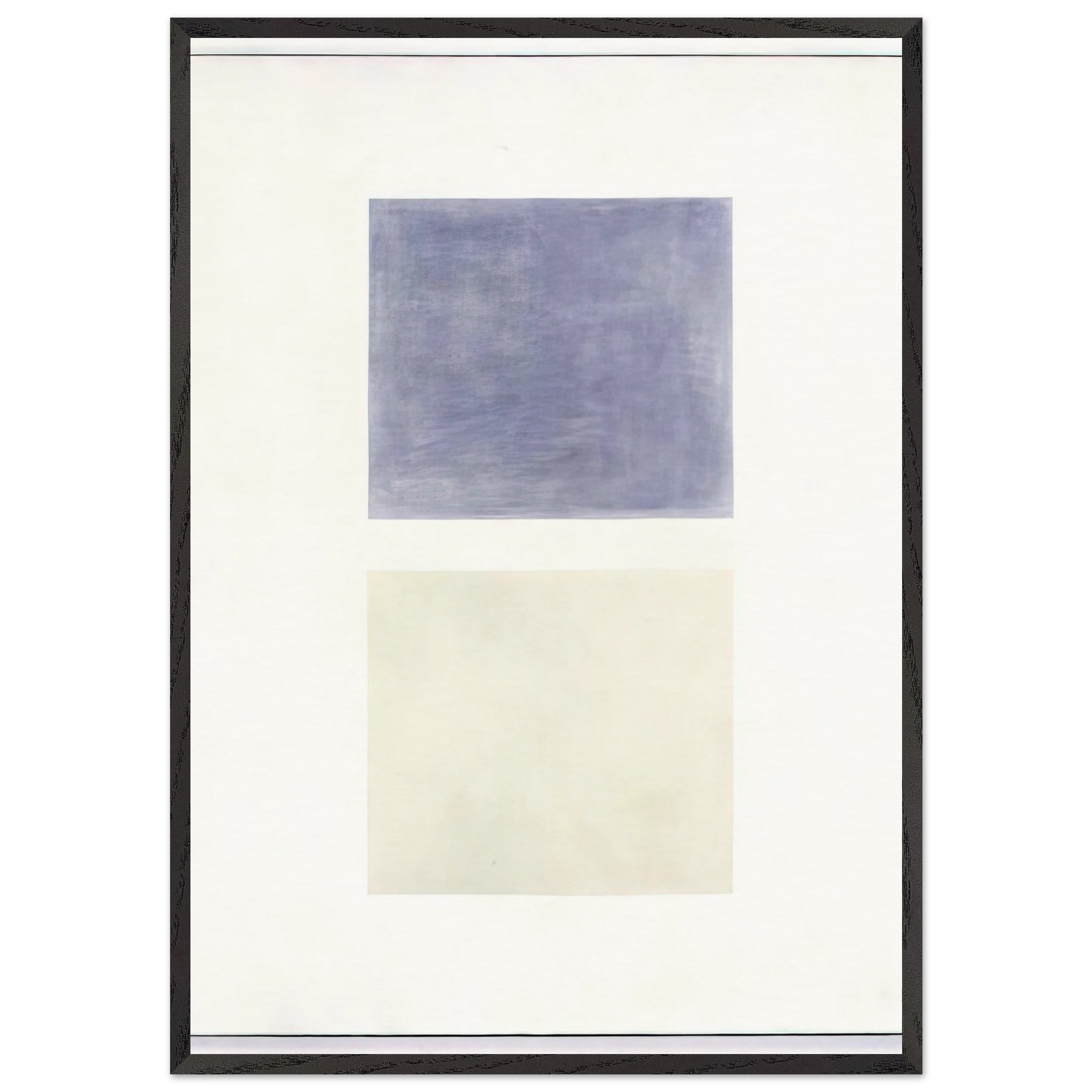 This Rain - Agnes Martin Framed Art Print – Black Wooden Frame - Default Title - -Framed Art Print