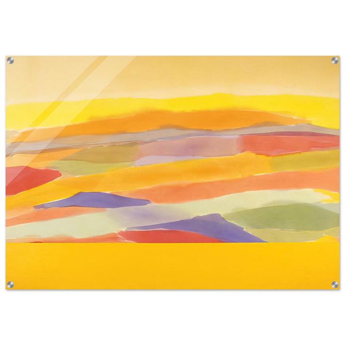 Revelation - 1979 - Ronnie Landfield Acrylic Print - 70x100 cm / 28x40″ inches