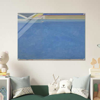 Ocean Park #129 - Richard Diebenkorn Acrylic Print - 70x100 cm / 28x40″ inches | Richard Diebenkorn Wall Art | Richard Diebenkorn Prints