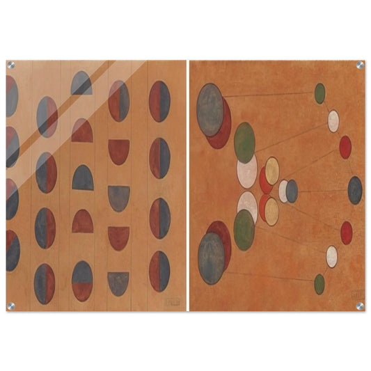 Diptych - 1956 1 - Lolo Soldevilla Acrylic Print - 70x100 cm / 28x40″ inches