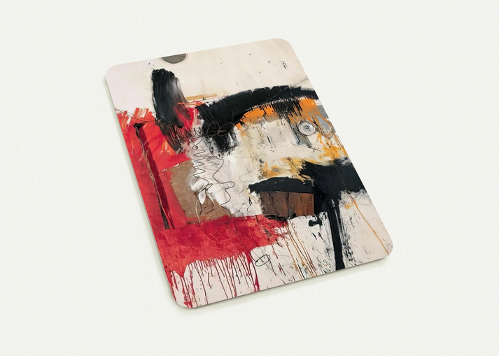 FIRST TIME PAINTING 1961 By Robert Rauschenberg Pack of 10 Post Cards | Robert Rauschenberg Post Cards | A6 (10.5 x 14.8 cm) - 4.1 x 5.8 inches