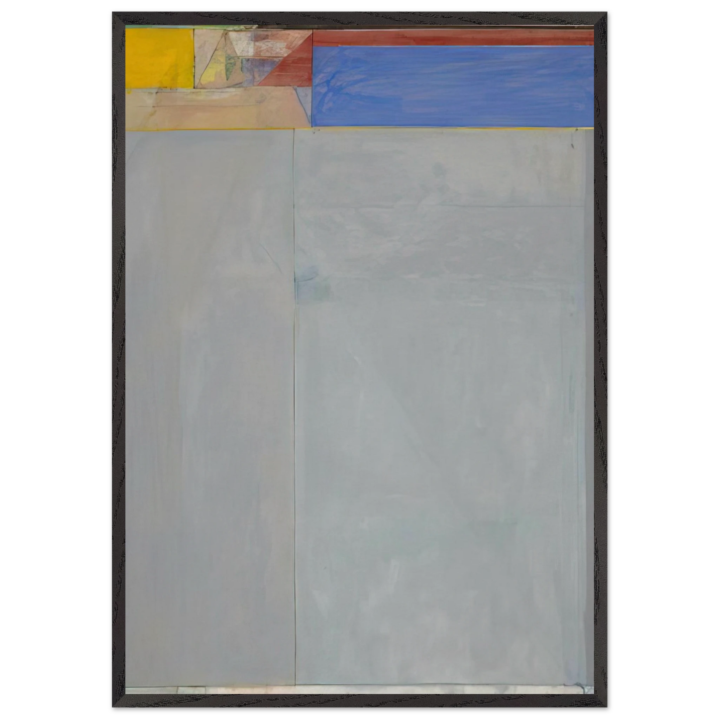 Ocean Park 49 - Richard Diebenkorn Framed Art Print – Black Wooden Frame - Default Title - -Framed Art Print