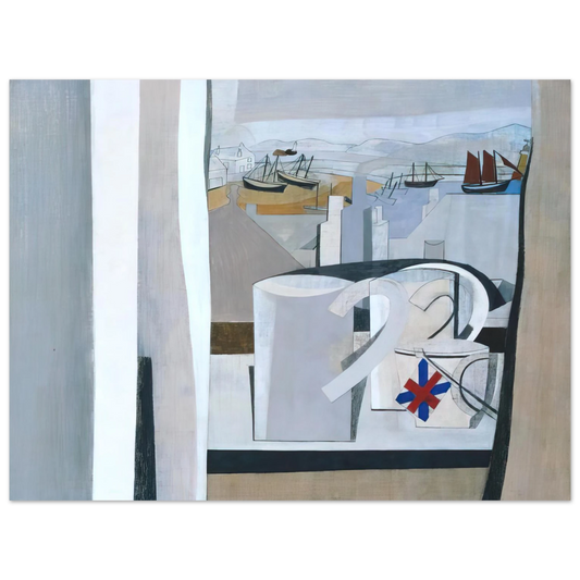 Ben Nicholson - 1943-45 St Ives, Cornwall - 1945 Fine Art Poster - Default Title