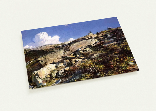 In the Alps By John Singer Sargent Pack of 10 Post Cards | John Singer Sargent Post Cards | A6 (10.5 x 14.8 cm) - 4.1 x 5.8 inches