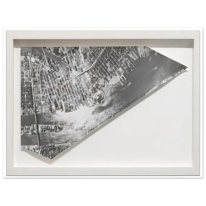 Sol LeWitt - A Piece of Manhattan  75x100 cm / 30x40inches Fine Art Poster