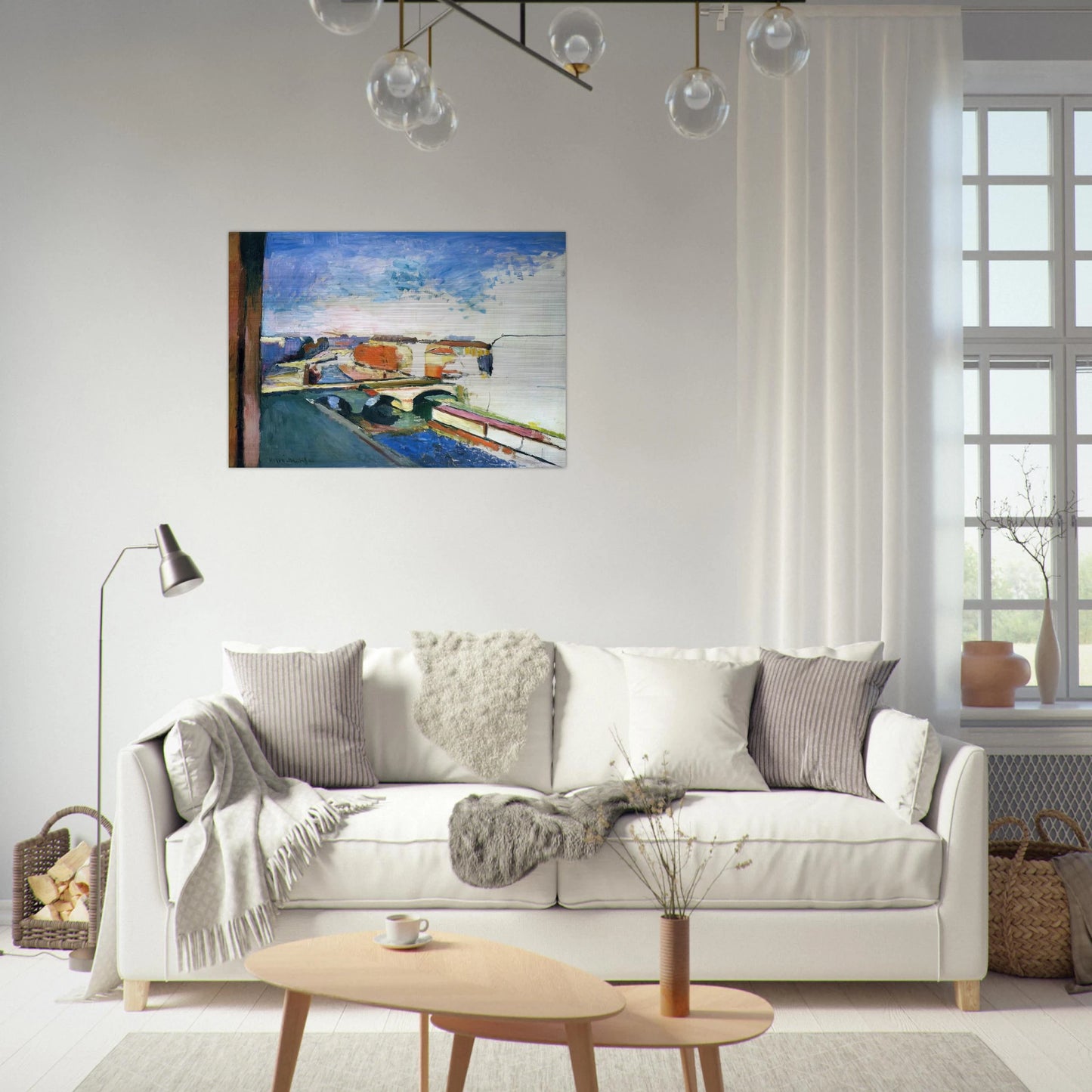 PONT SAINT MICHEL IN PARIS - Henri Matisse Brushed Aluminum Print - 70x100 cm / 28x40 inches | Henri Matisse Aluminum Print | Henri Matisse Prints