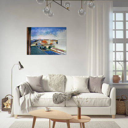 PONT SAINT MICHEL IN PARIS - Henri Matisse Brushed Aluminum Print - 70x100 cm / 28x40 inches | Henri Matisse Aluminum Print | Henri Matisse Prints