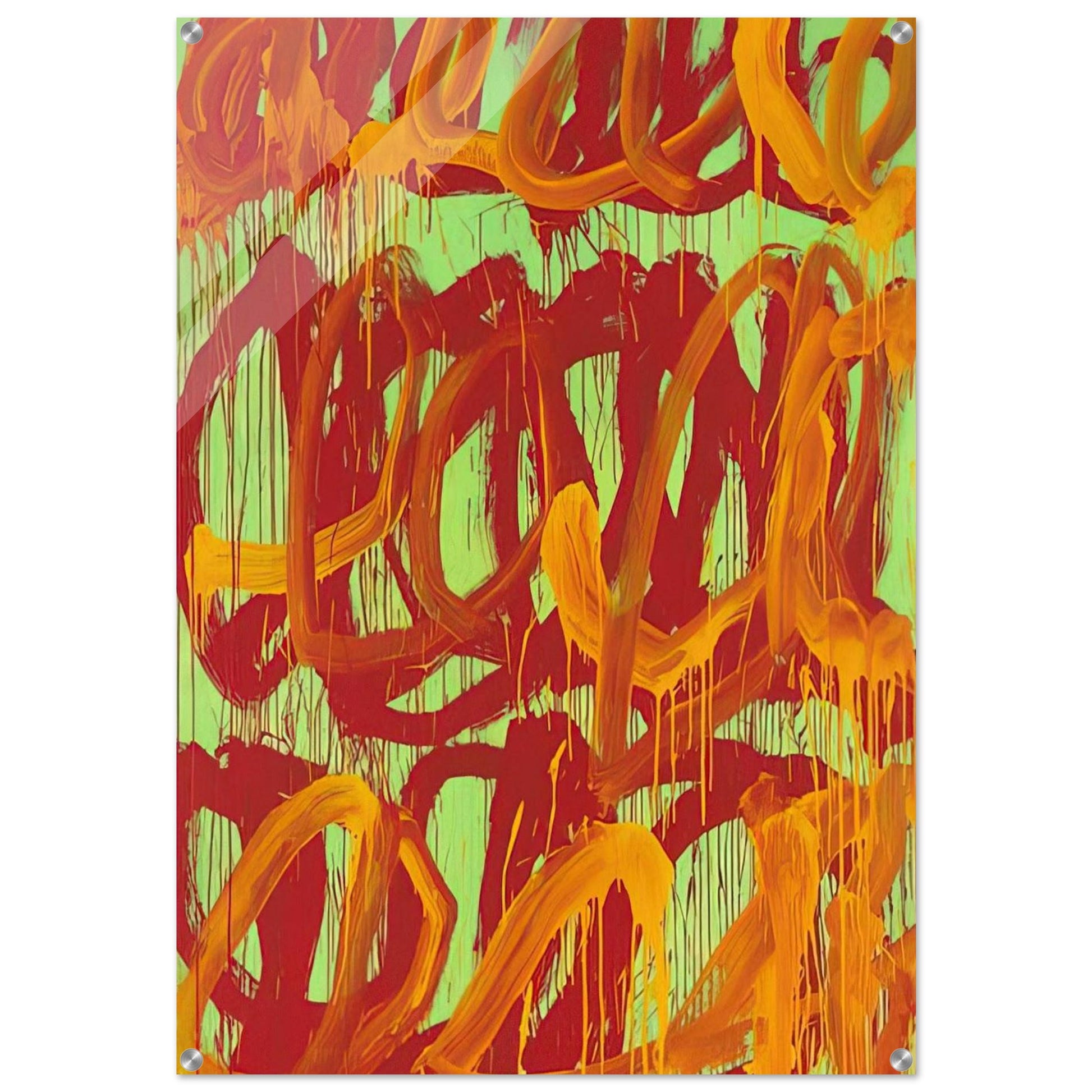 Camino Real  II  - Cy Twombly Acrylic Print - 70x100 cm / 28x40″ inches | Cy Twombly Wall Art | Cy Twombly Prints