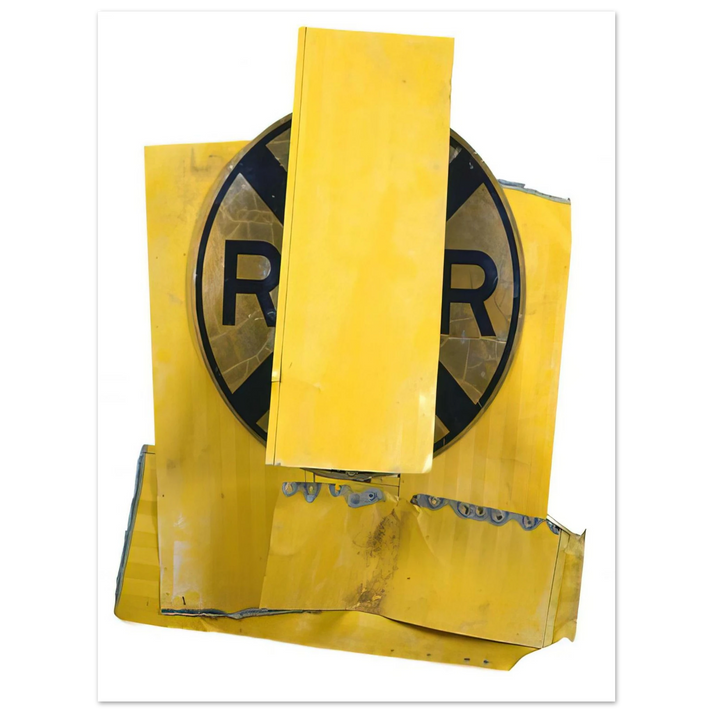 Robert Rauschenberg - YELLOW VISOR GLUT 1989  75x100 cm / 30x40inches Fine Art Poster