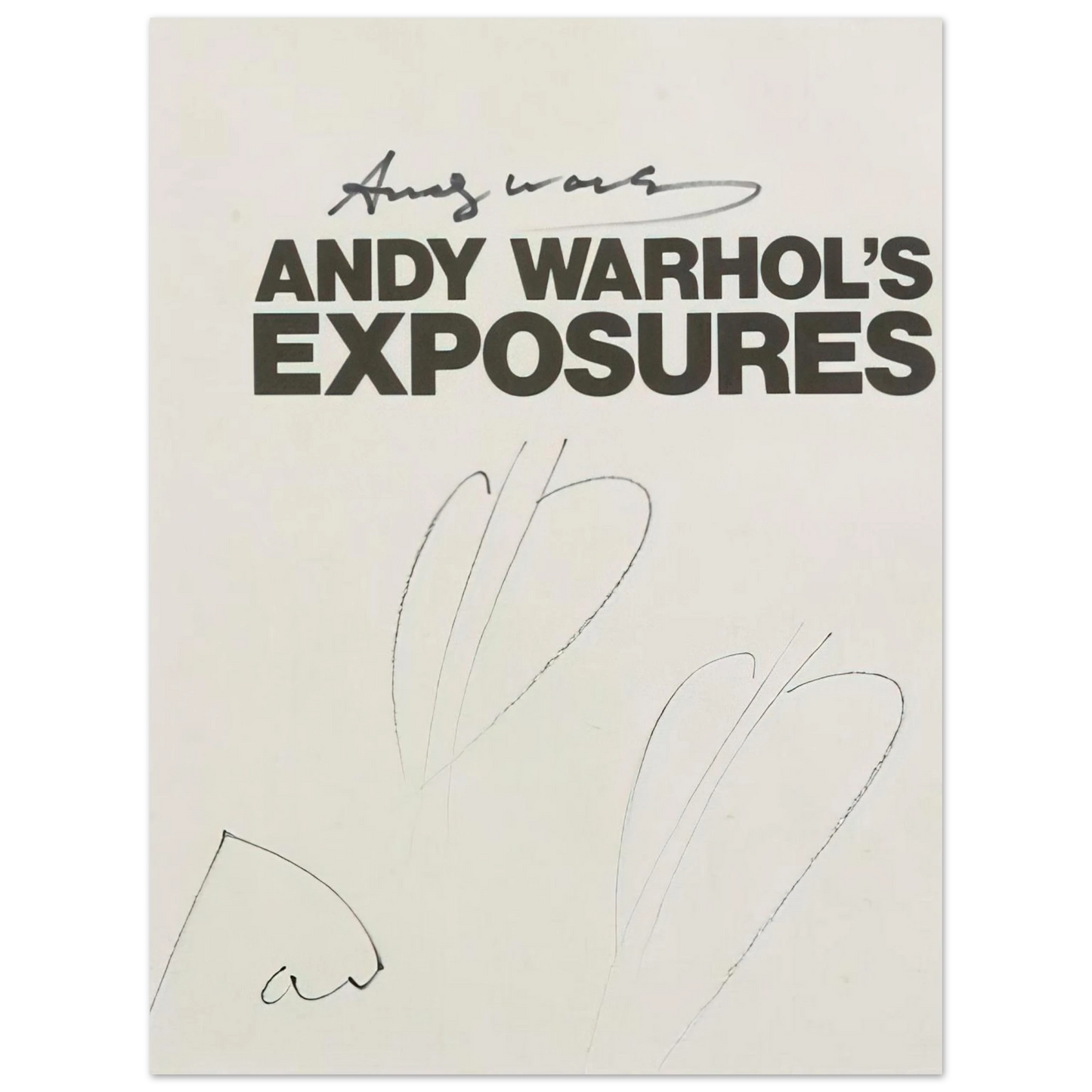 Andy Warhol - Butterfly Hearths  Andy Warhol's Exposures  Fine Art Poster - 13x18 cm / 5x7 inches