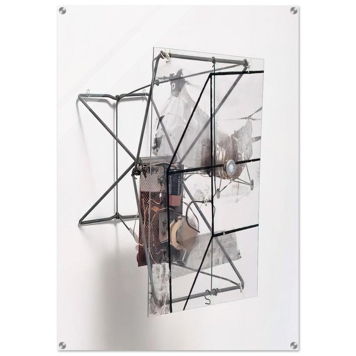 DRY CELL 1963 - Robert Rauschenberg Acrylic Print - 70x100 cm / 28x40″ inches