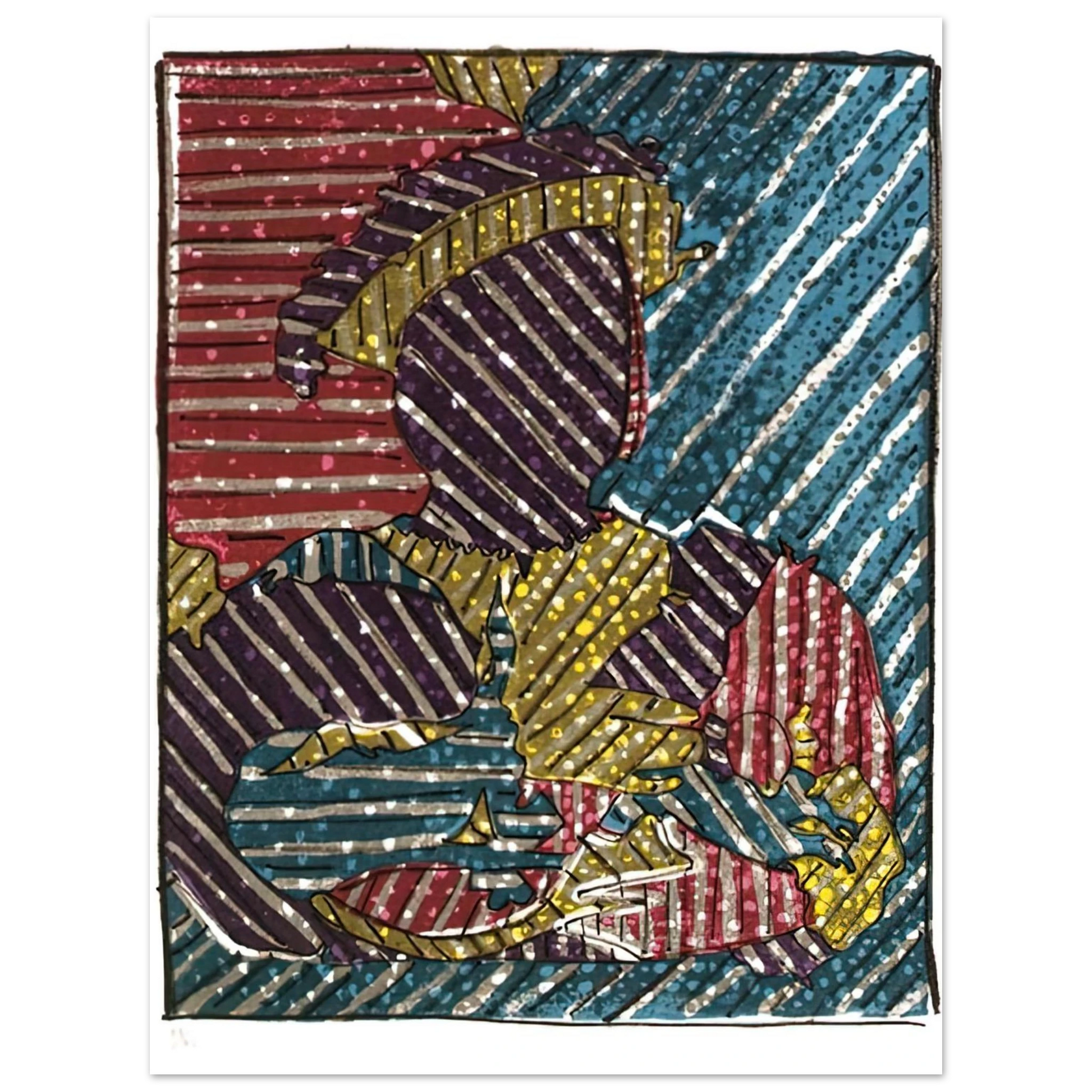 Jasper Johns - AFTER HOLBEIN Fine Art Poster - Default Title