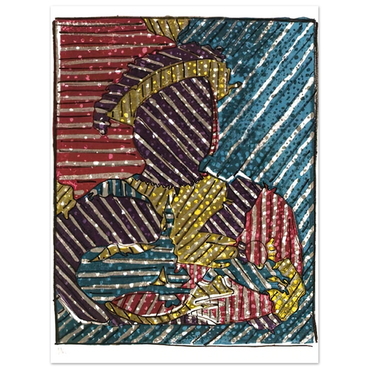 Jasper Johns - AFTER HOLBEIN Fine Art Poster - Default Title