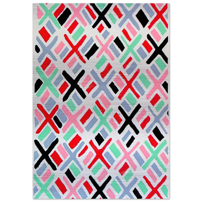 COMPOSITION 34 - Sonia Delaunay Brushed Aluminum Print - 70x100 cm / 28x40 inches | Sonia Delaunay Aluminum Print | Sonia Delaunay Prints
