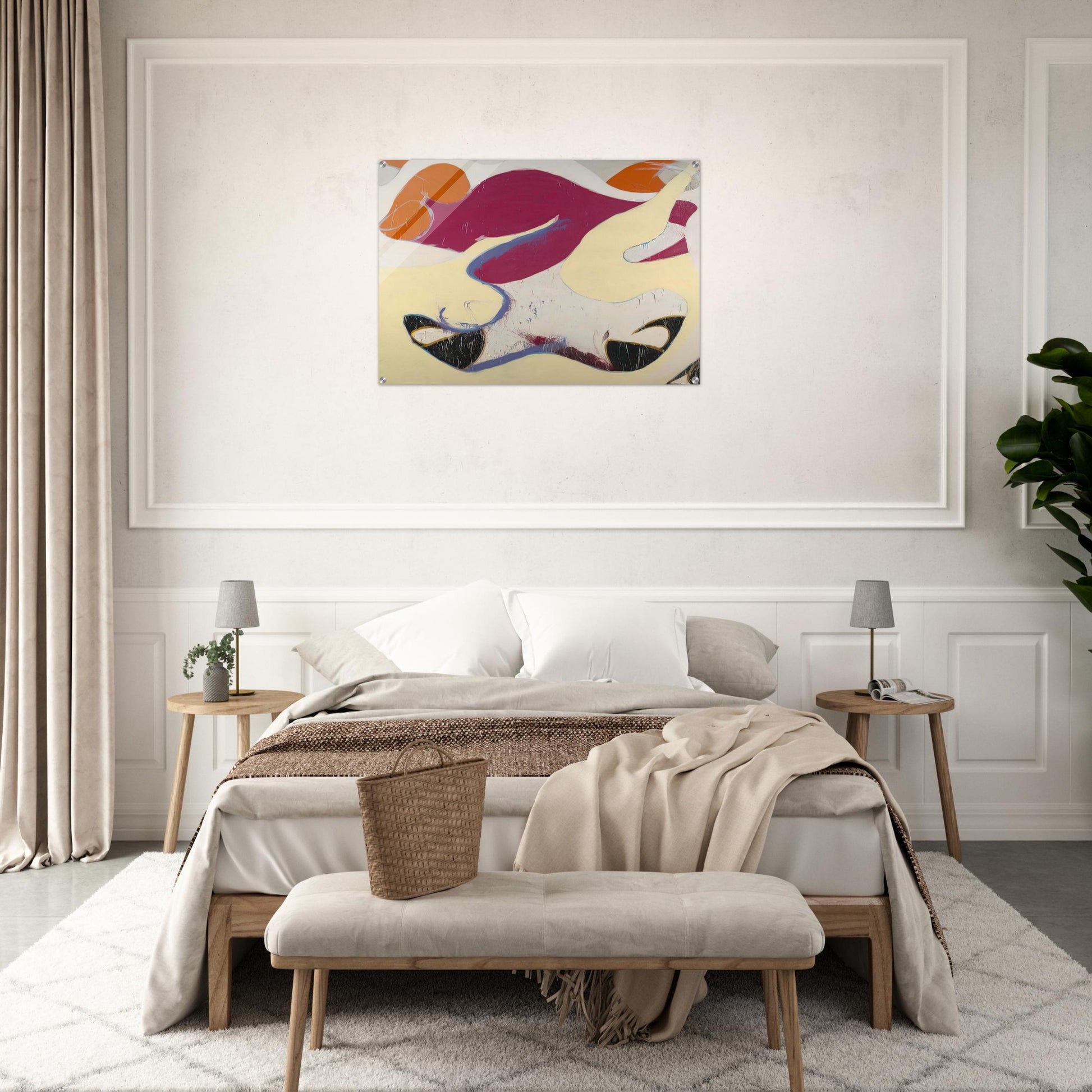 Dido - 1973 - Norman Bluhm Acrylic Print - 70x100 cm / 28x40″ inches | Norman Bluhm Wall Art | Norman Bluhm Prints