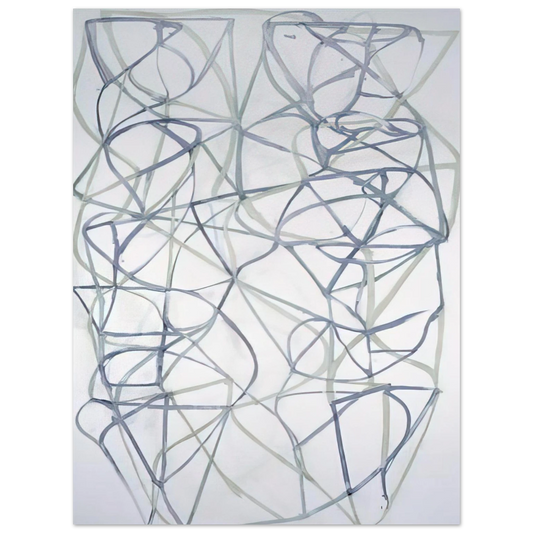 Brice Marden - Couplet III - 1989 Fine Art Poster - Default Title