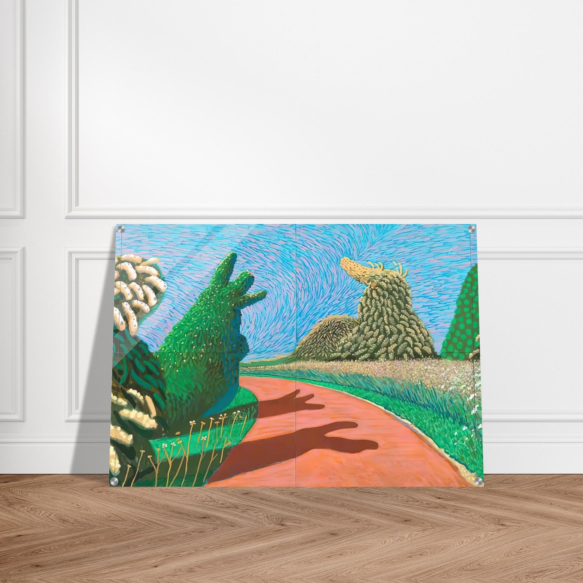 David Hockney - David Hockney Acrylic Print - 70x100 cm / 28x40″ inches | David Hockney Art | Artwork by David Hockney