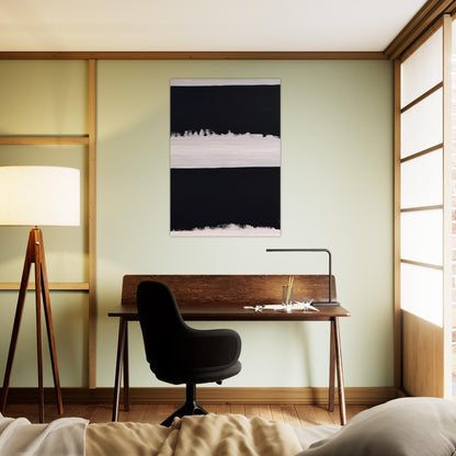 Gouache 2004 B-7 - 2004 - Pierre Soulages Brushed Aluminum Print - 70x100 cm / 28x40 inches | Pierre Soulages Aluminum Print | Pierre Soulages Prints