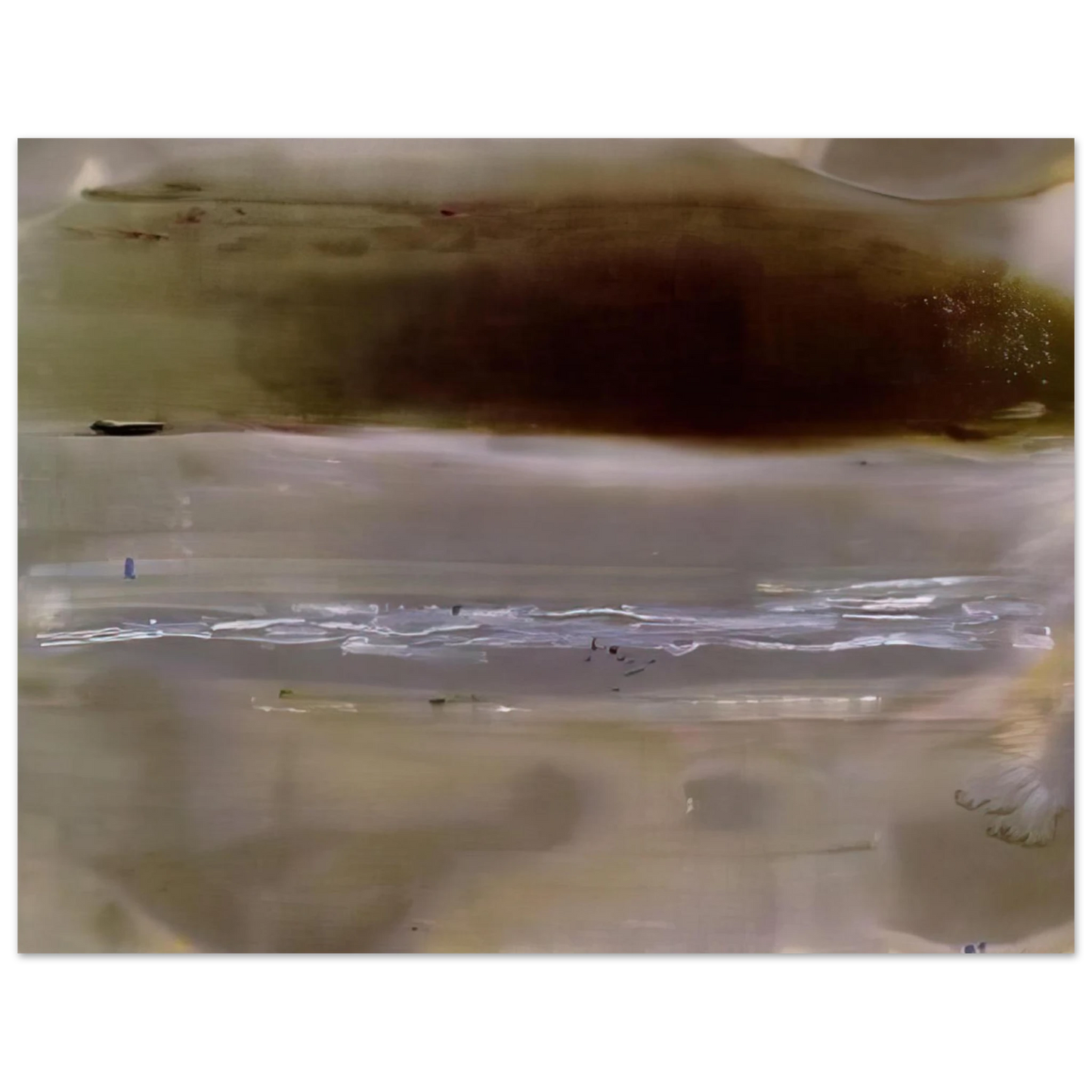 Helen Frankenthaler - Viewpoint II - 1979 Wall art - 45x60 cm / 18x24 inches - Premium Wooden Framed Poster With Fine Art Paper - White frame