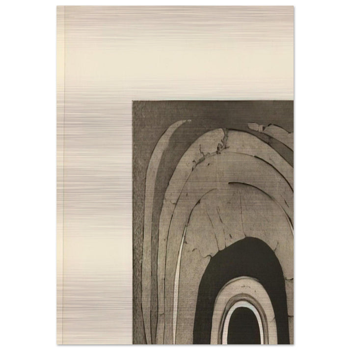 ETCHING ONE 1967 - Lee Bontecou Brushed Aluminum Print - 70x100 cm / 28x40 inches | Lee Bontecou Aluminum Print | Lee Bontecou Prints