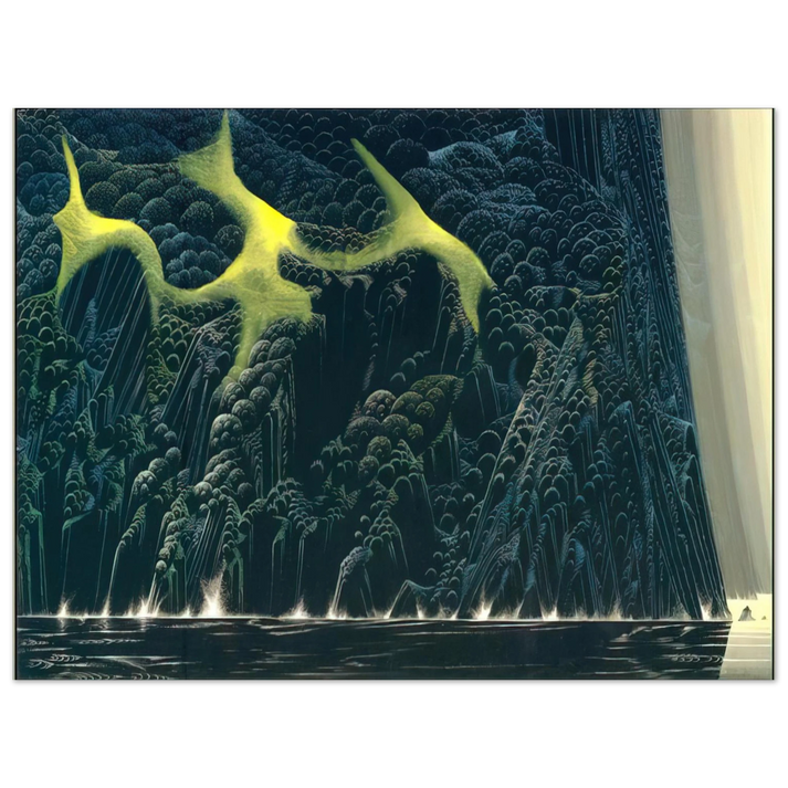 Eyvind Earle - Out of the Sea  75x100 cm / 30x40inches Fine Art Poster