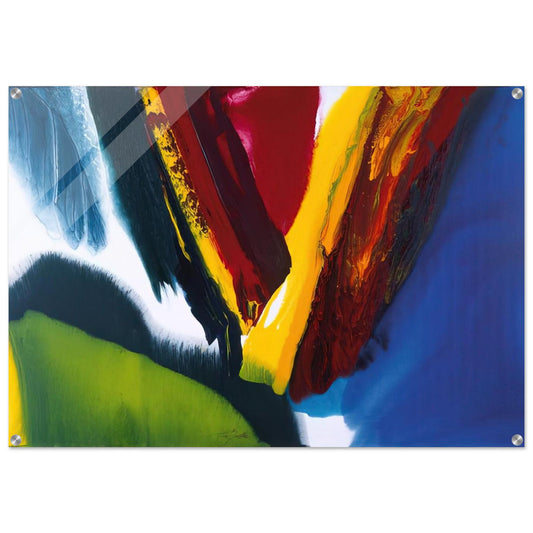 Phenomena Intervening Mantle - Paul Jenkins Acrylic Print - 70x100 cm / 28x40″ inches