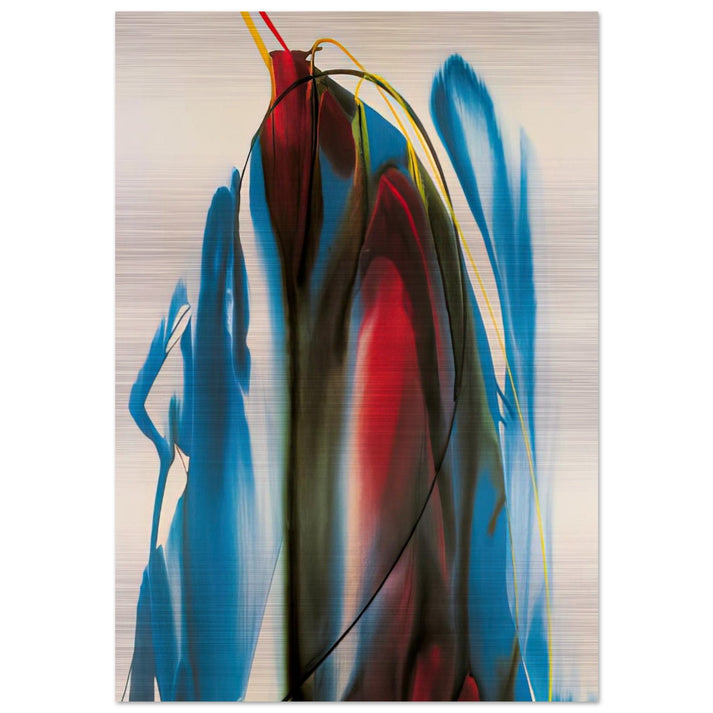 Phenomena Waiting Gables - 1965 - Paul Jenkins Brushed Aluminum Print - 70x100 cm / 28x40 inches | Paul Jenkins Aluminum Print | Paul Jenkins Prints