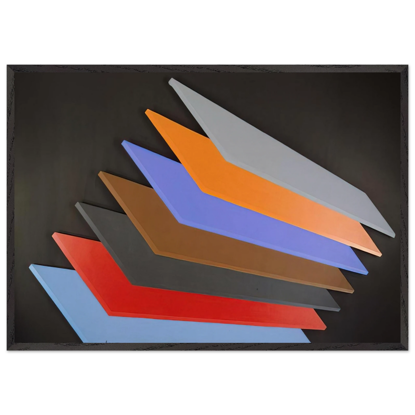 Twenty - 1968 - Thomas Downing Framed Art Print – Black Wooden Frame - Default Title - -Framed Art Print