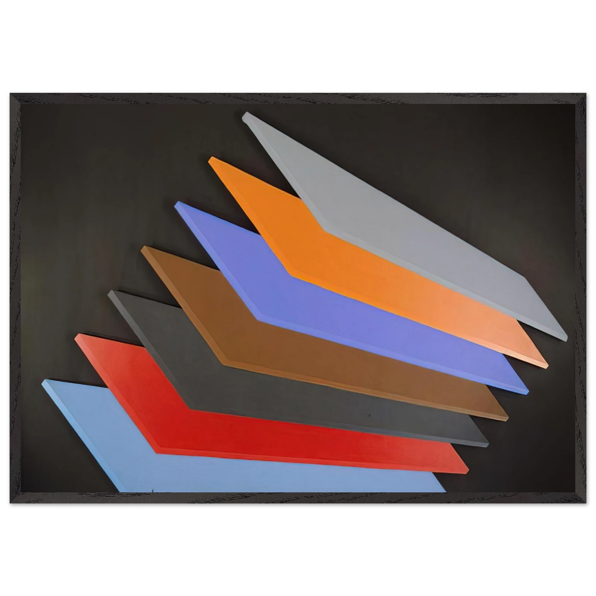 Twenty - 1968 - Thomas Downing Framed Art Print – Black Wooden Frame - Default Title - -Framed Art Print