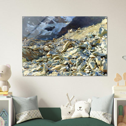 The Moraine - John Singer Sargent Acrylic Print - 70x100 cm / 28x40″ inches