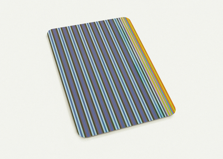 Jack-in-the-Box - 1969 By Gene Davis Pack of 10 Post Cards | Gene Davis Post Cards | A6 (10.5 x 14.8 cm) - 4.1 x 5.8 inches