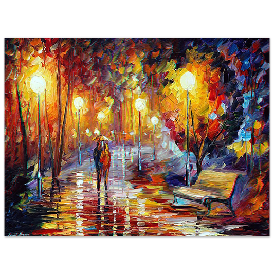 Leonid Afremov - Leonid Afremov Fine Art Poster - 13x18 cm / 5x7 inches