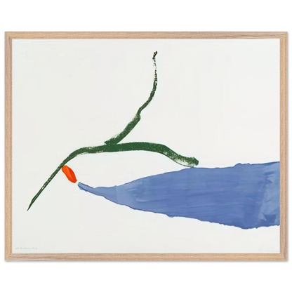 Helen Frankenthaler - A Little Zen - 1970 Wall art - 75x100 cm / 30x40 Inches - Fine Art Poster - -