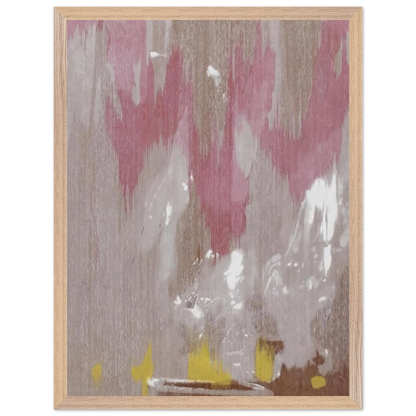 Helen Frankenthaler - Tales of Genji IV - 1998 Wall art - 70x100 cm / 28x40 inches - Premium Wooden Framed Poster With Fine Art Paper - White frame