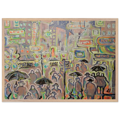 Walter Inglis Anderson - Walter Anderson Wall art - 45x60 cm / 18x24 inches - Premium Wooden Framed Poster With Fine Art Paper - White frame