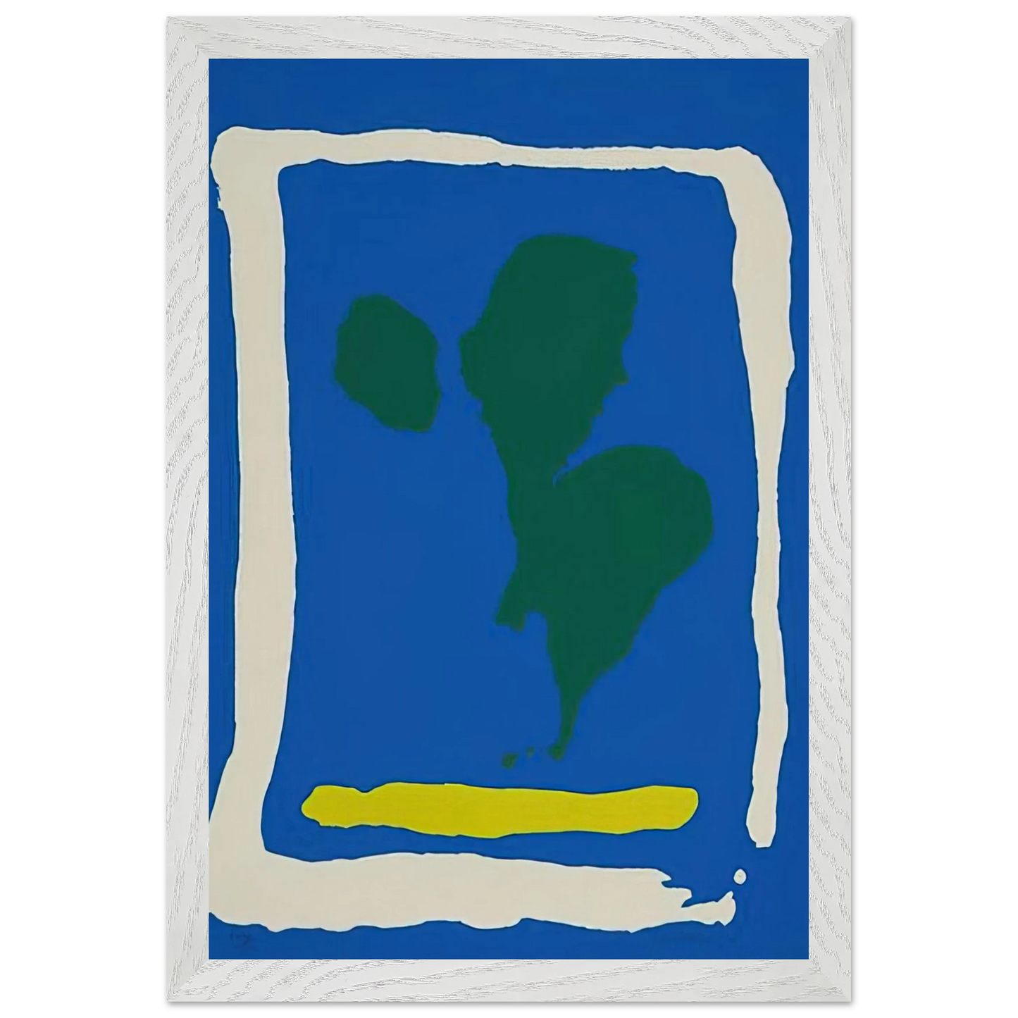 Helen Frankenthaler - Air Frame - 1965 Wall art - 40x50 cm / 16x20 inches - Fine Art Poster - -