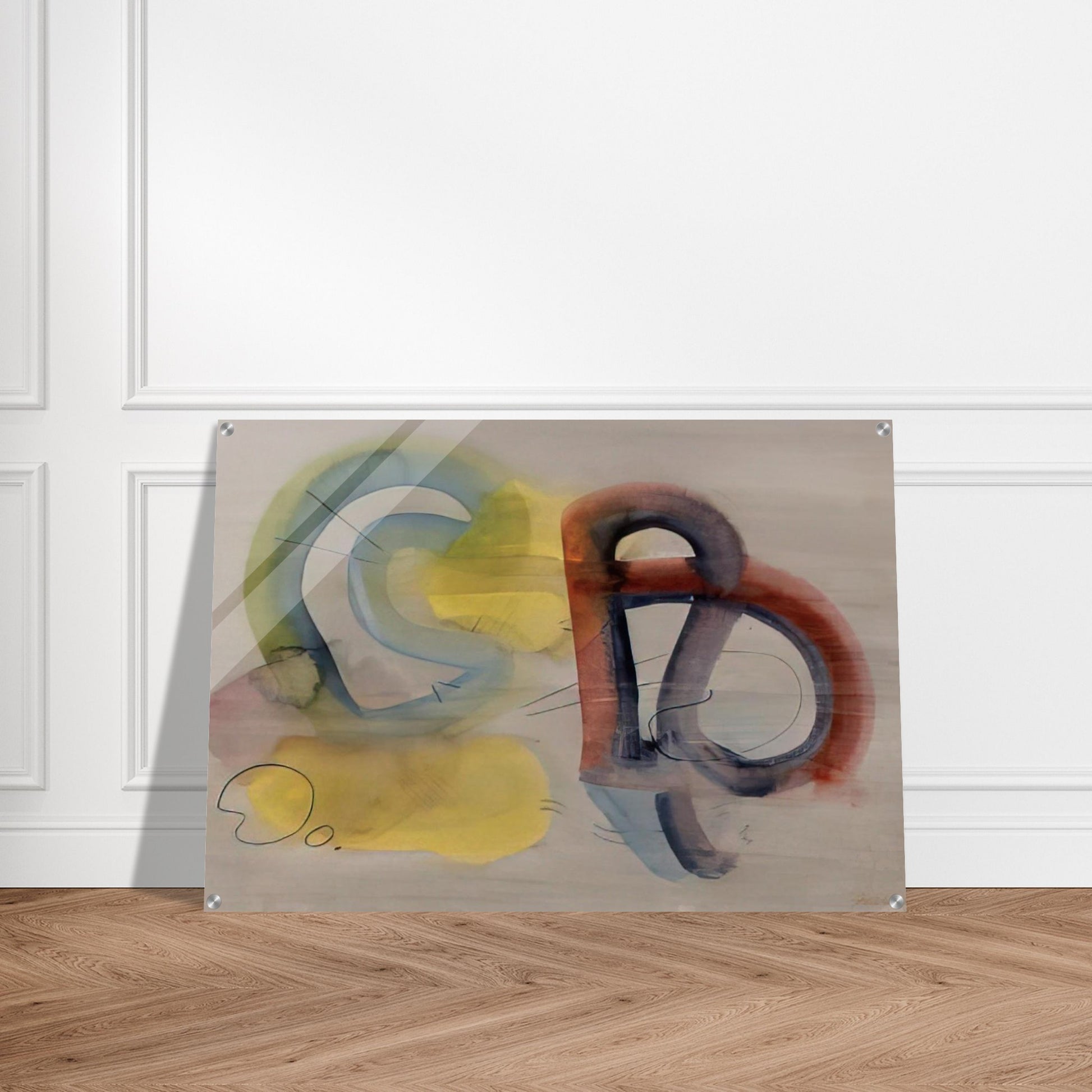 Mallorca - 1934 - John Ferren Acrylic Print - 70x100 cm / 28x40″ inches | John Ferren Wall Art | John Ferren Prints