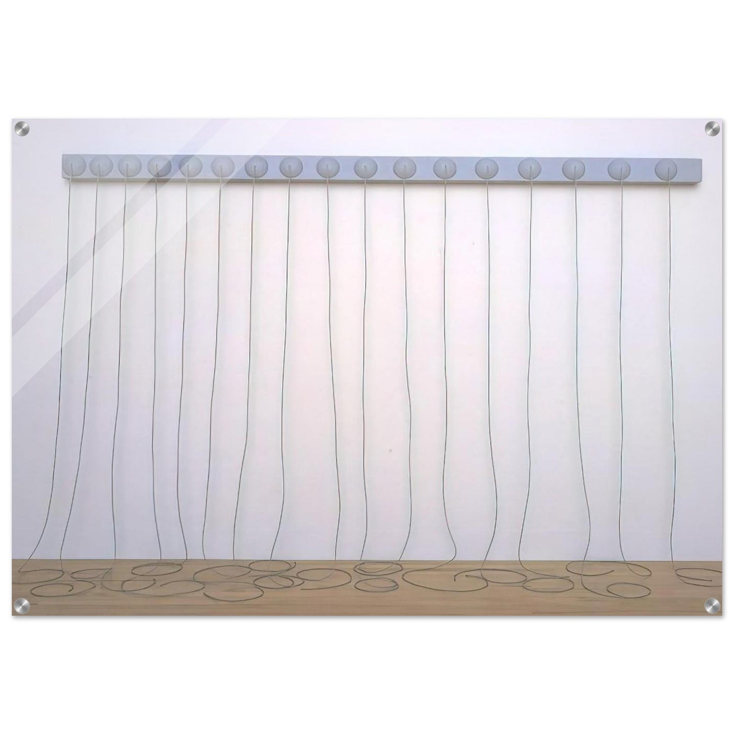 ADDENDUM 1967 - Eva Hesse Acrylic Print - 70x100 cm / 28x40″ inches | Eva Hesse Wall Art | Eva Hesse Prints