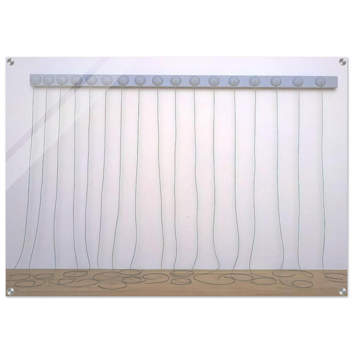 ADDENDUM 1967 - Eva Hesse Acrylic Print - 70x100 cm / 28x40″ inches | Eva Hesse Wall Art | Eva Hesse Prints