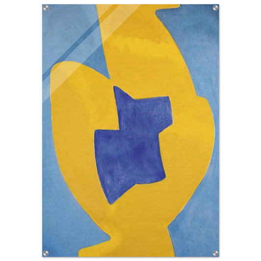 Composition abstraite - 1968 - Serge Poliakoff Acrylic Print - 70x100 cm / 28x40″ inches | Serge Poliakoff Wall Art | Serge Poliakoff Prints