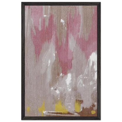 Helen Frankenthaler - Tales of Genji IV - 1998 Wall art - 45x60 cm / 18x24 inches - Premium Wooden Framed Poster With Fine Art Paper-canvas - Wood frame