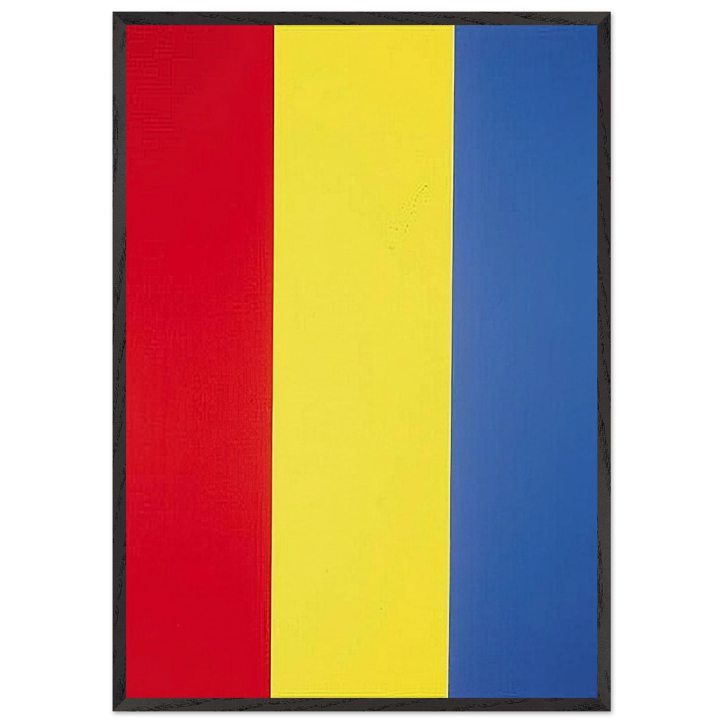 Red Yellow Blue Painting No 1 - 1974 - Brice Marden Framed Art Print – Black Wooden Frame - Default Title - -Framed Art Print