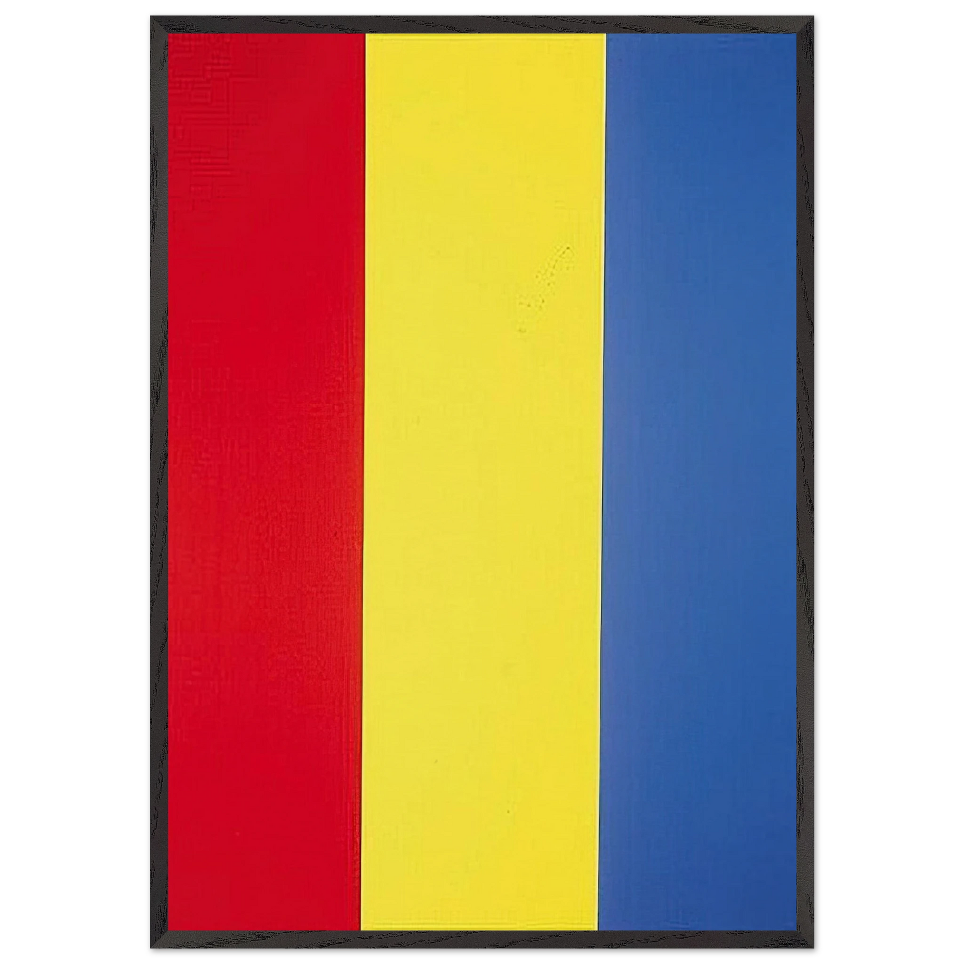 Red Yellow Blue Painting No 1 - 1974 - Brice Marden Framed Art Print – Black Wooden Frame - Default Title - -Framed Art Print