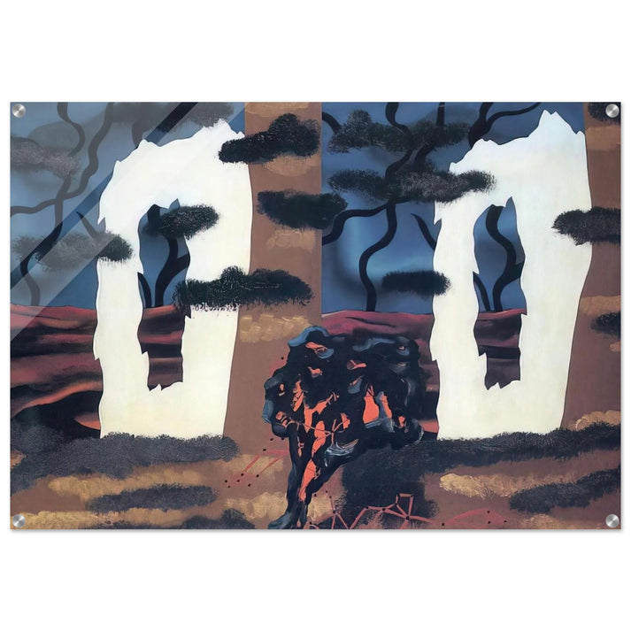 A TASTE OF THE INVISIBLE 1927 - Rene Magritte Acrylic Print - 70x100 cm / 28x40″ inches | Rene Magritte Wall Art | Rene Magritte Prints