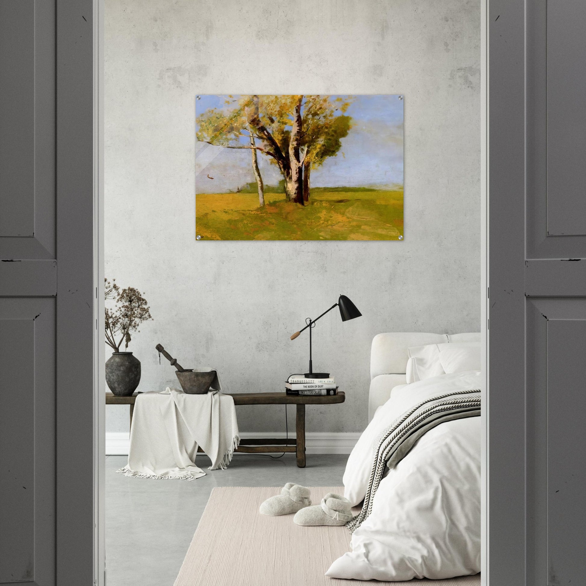 TREES - Odilon Redon Acrylic Print - 70x100 cm / 28x40″ inches | Odilon Redon Wall Art | Odilon Redon Prints