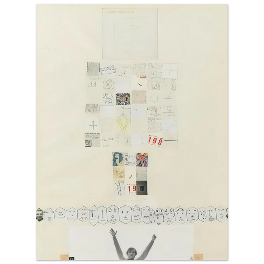Alighiero Boetti - UNTITLED 1980 Fine Art Poster - Default Title