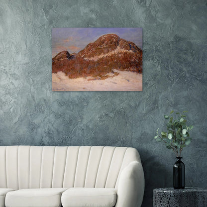 Mount Kolsaas 3 - claude monet Brushed Aluminum Print - 70x100 cm / 28x40 inches | claude monet Aluminum Print | claude monet Prints