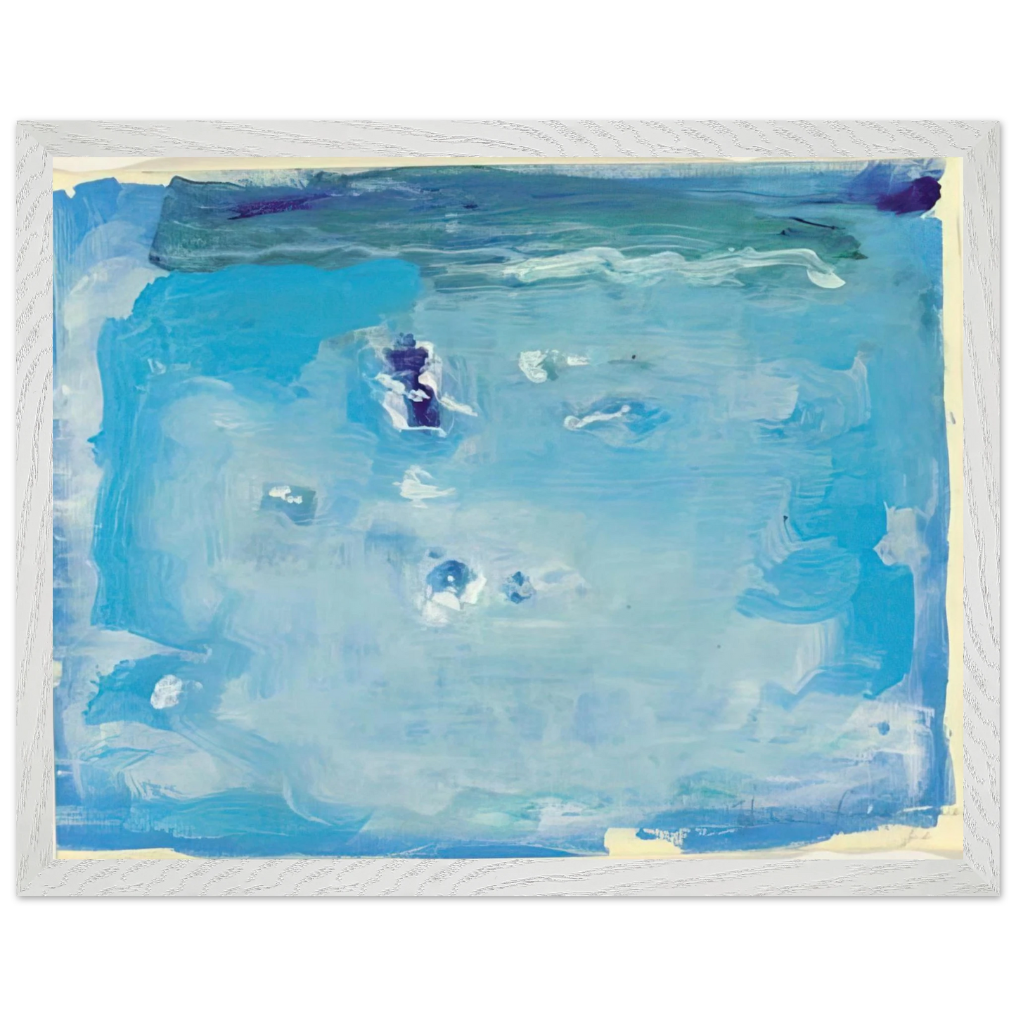 Helen Frankenthaler - Untitled - Color Field Painting, Lyrical Abstraction Wall art - A2 (42 x 59.4  cm) - Fine Art Poster - -